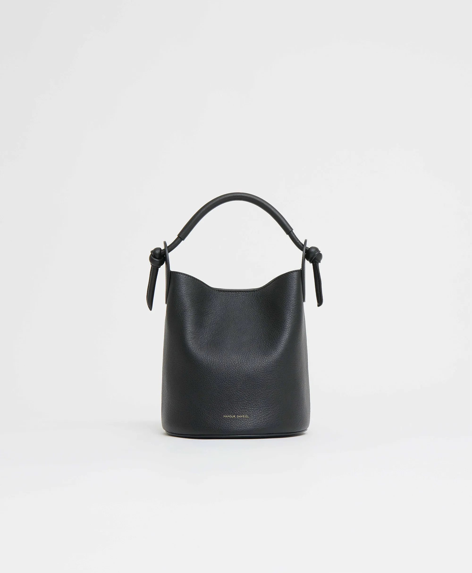 Mini Fortuna Bucket - Black sold by Mansur Gavriel