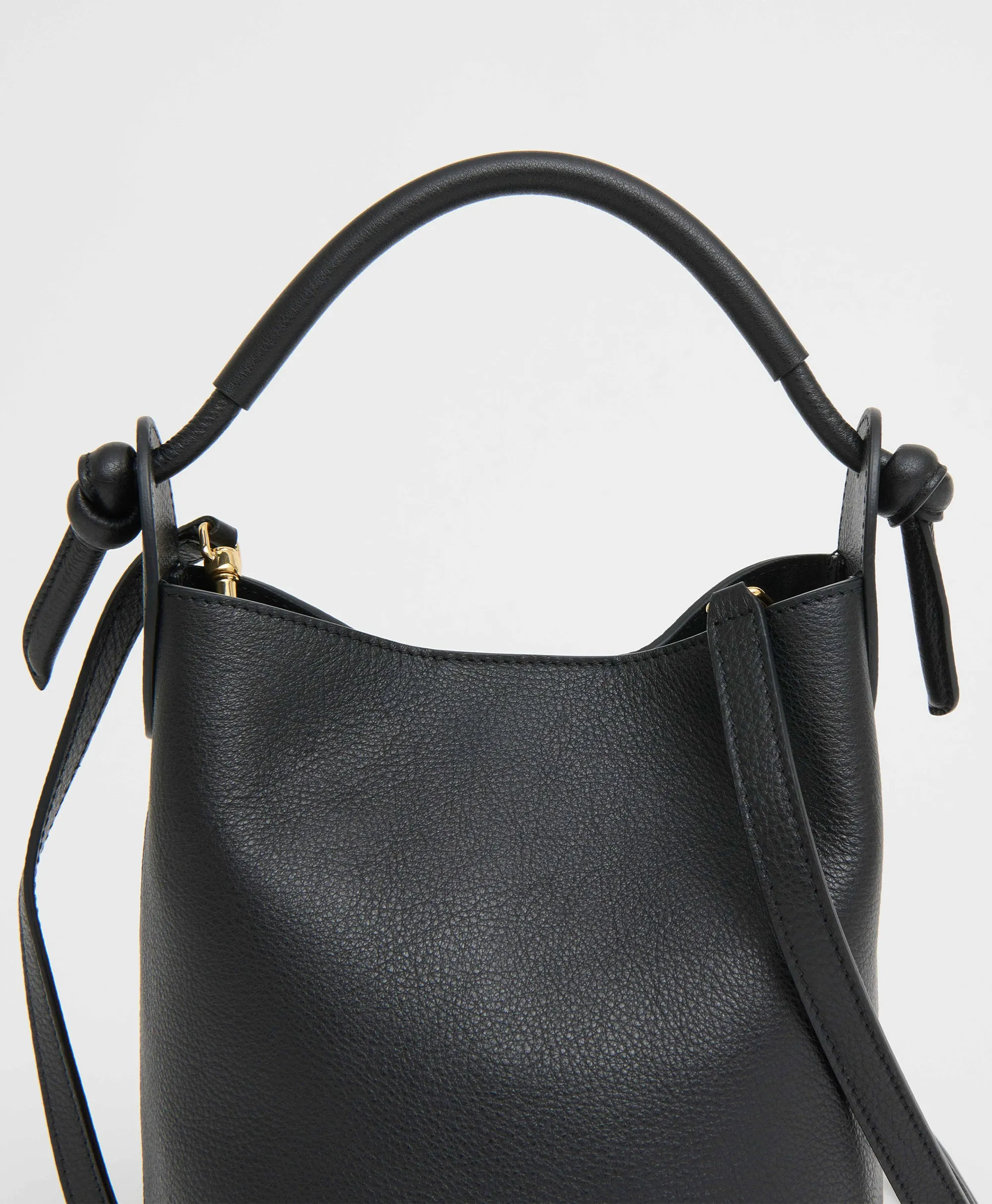 Mini Fortuna Bucket - Black sold by Mansur Gavriel product image thumbnail 4