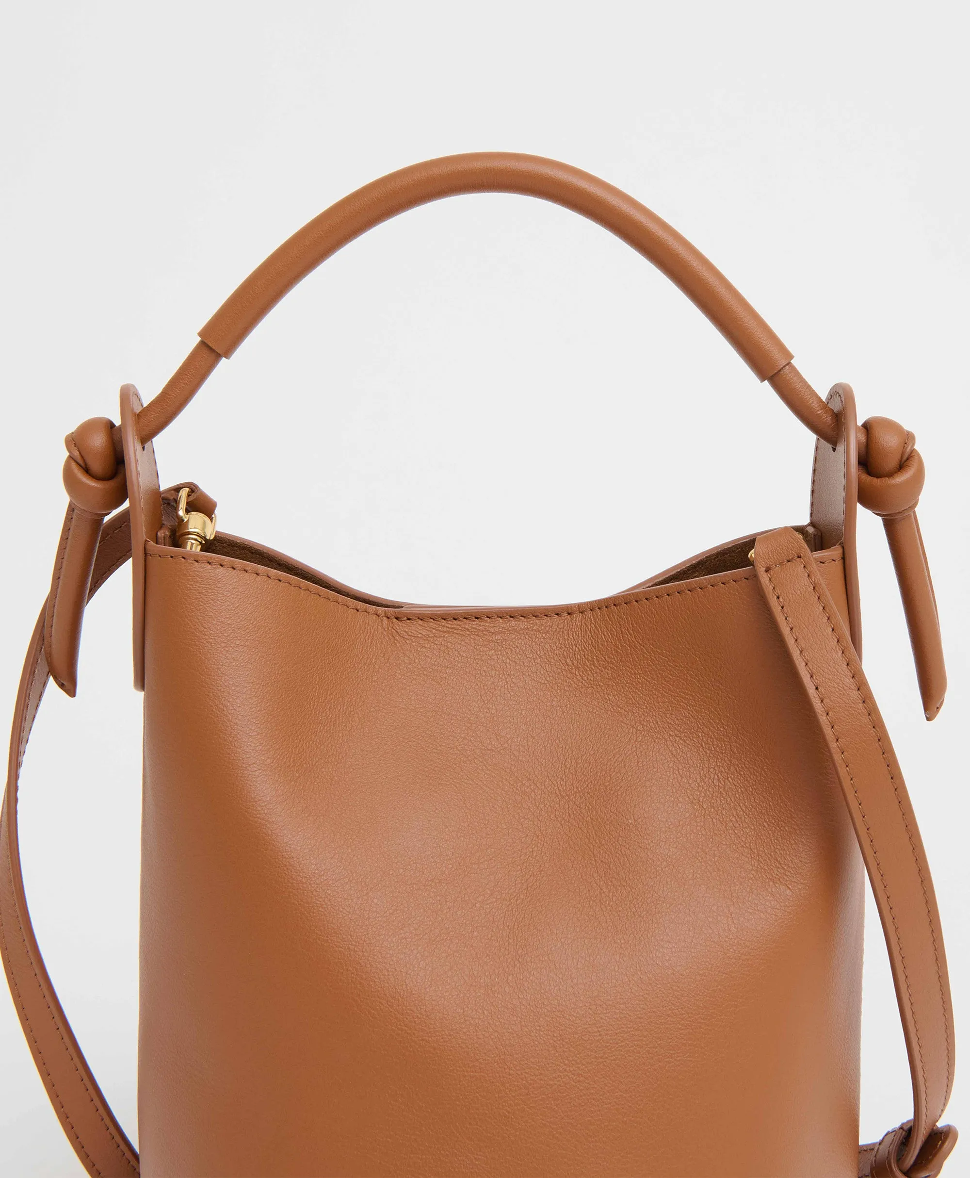 Mini Fortuna Bucket - Tan sold by Mansur Gavriel product image thumbnail 4