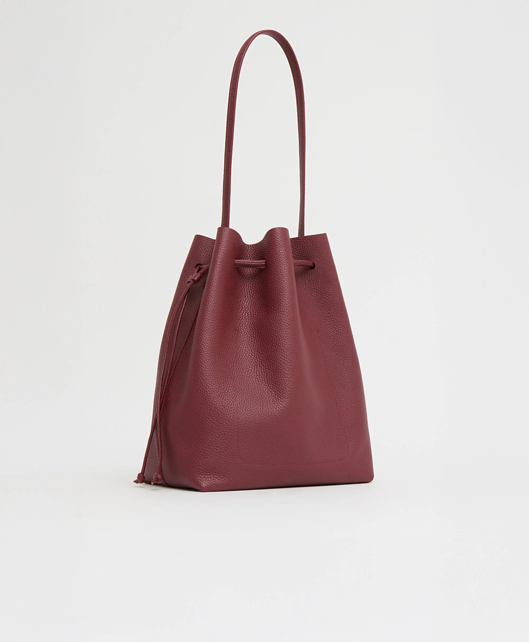 Drawstring Cabas - Oxblood sold by Mansur Gavriel product image thumbnail 2