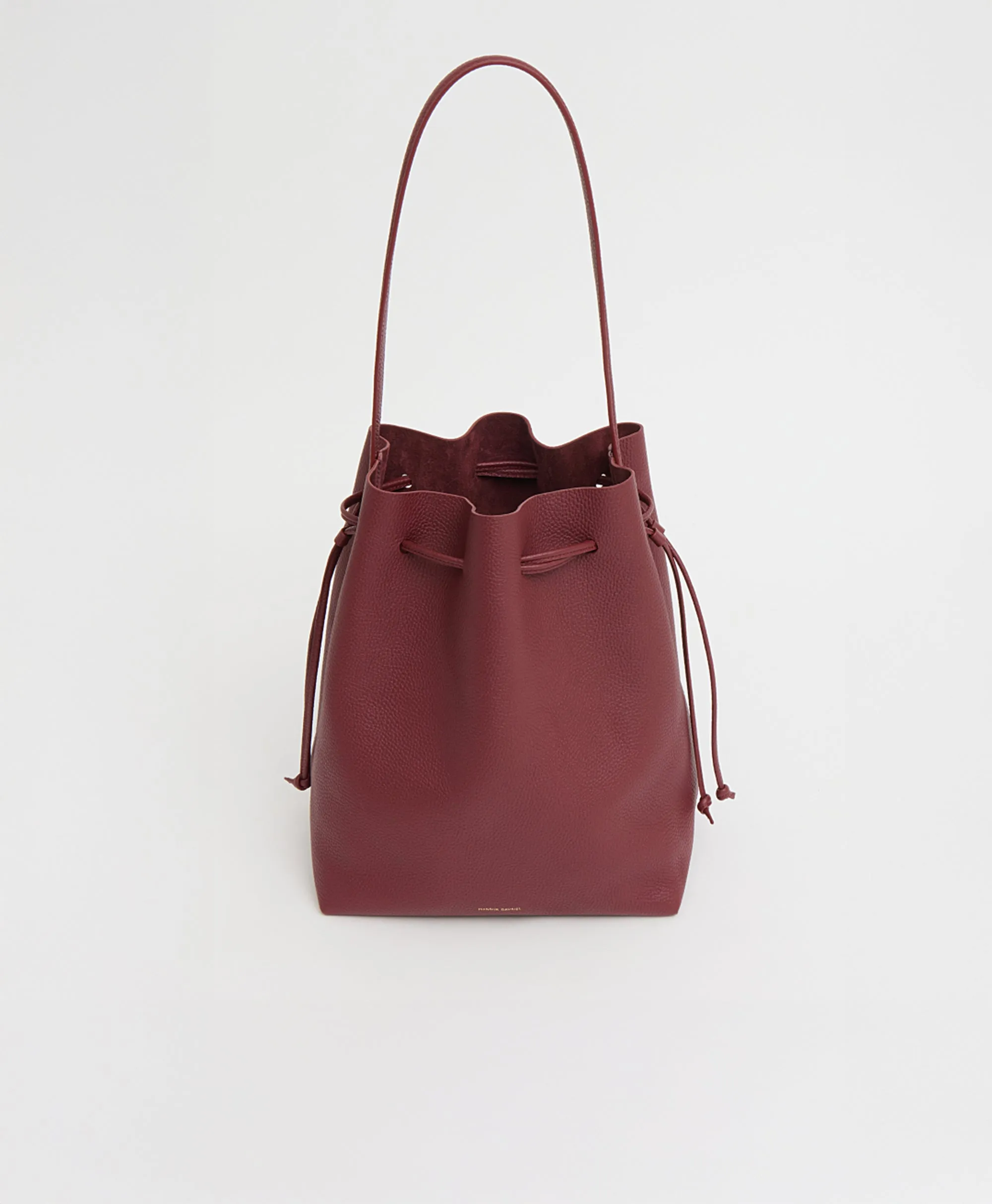 Drawstring Cabas - Oxblood sold by Mansur Gavriel product image thumbnail 5