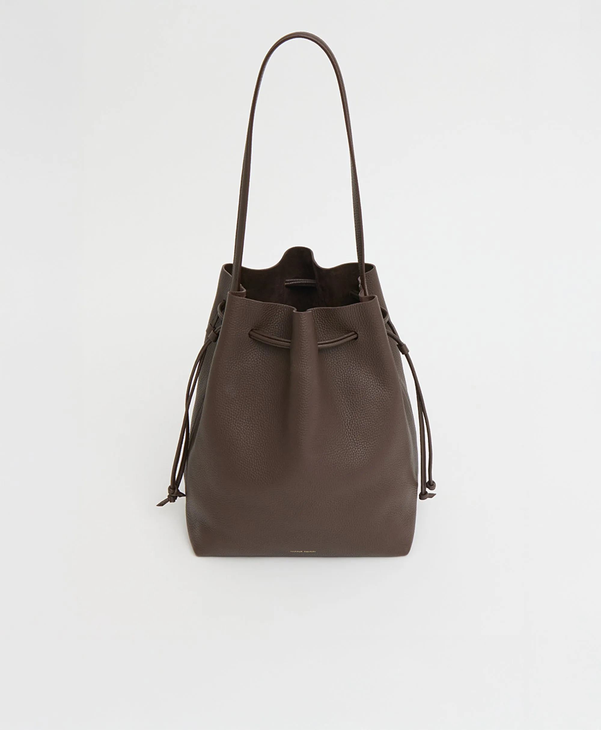 Drawstring Cabas - Chocolate sold by Mansur Gavriel product image thumbnail 5