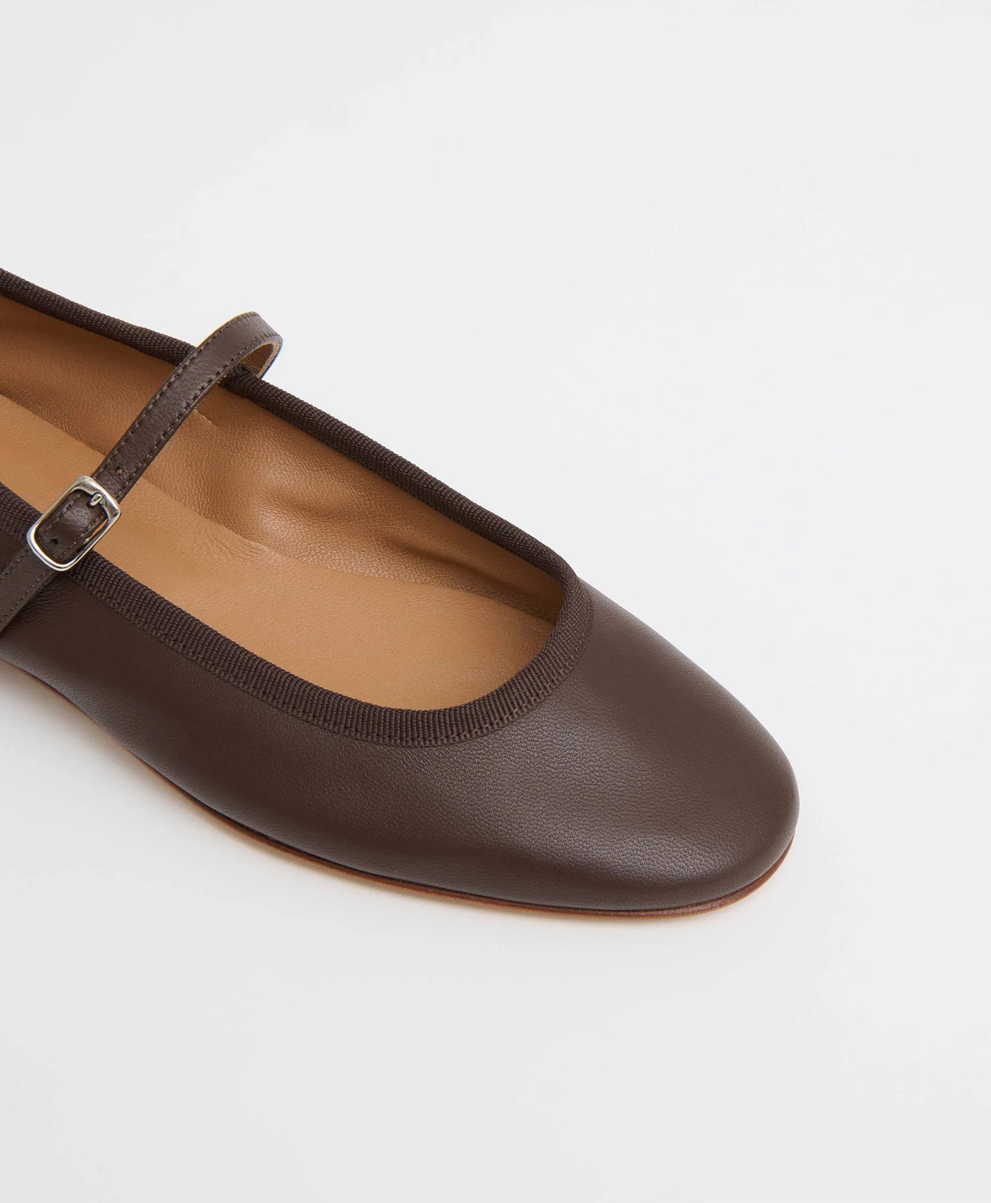 Dance Mary Jane - Chocolate sold by Mansur Gavriel product image thumbnail 5