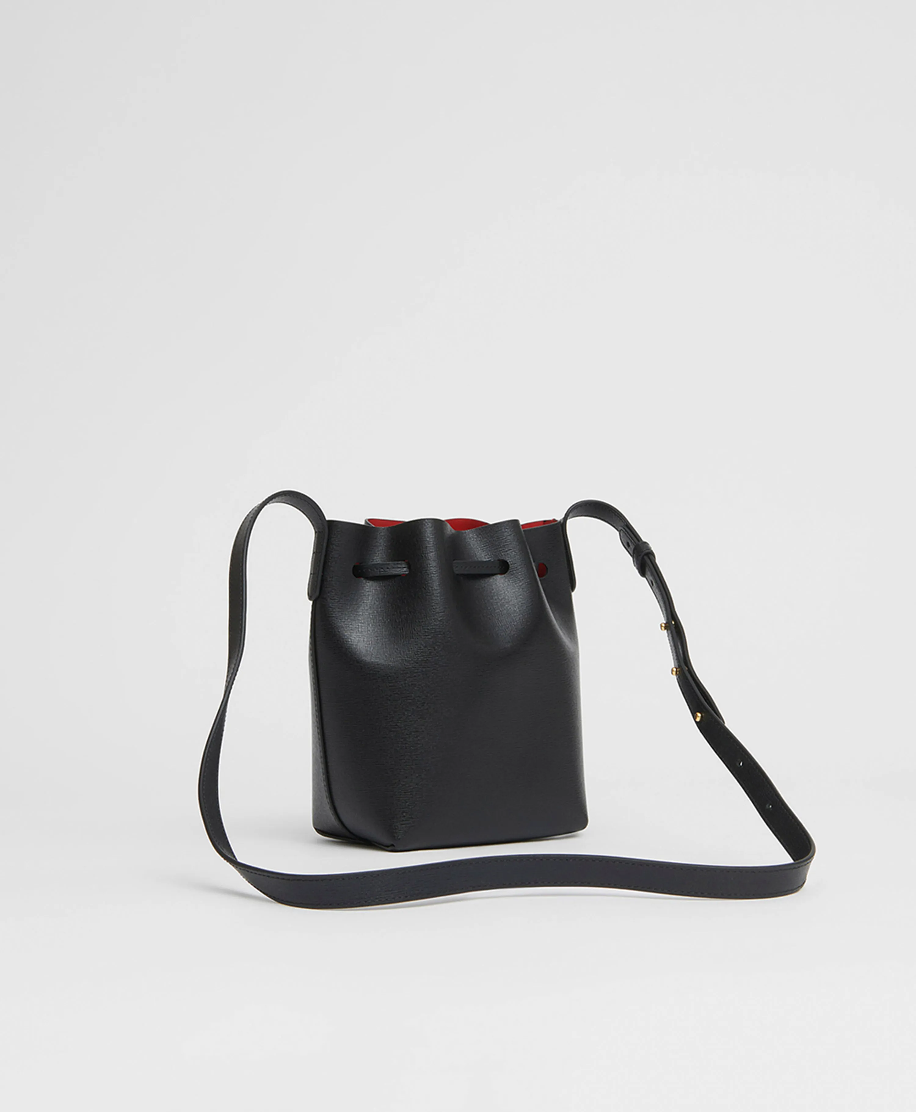 Mini Mini Bucket Bag - Black/Flamma sold by Mansur Gavriel product image thumbnail 3