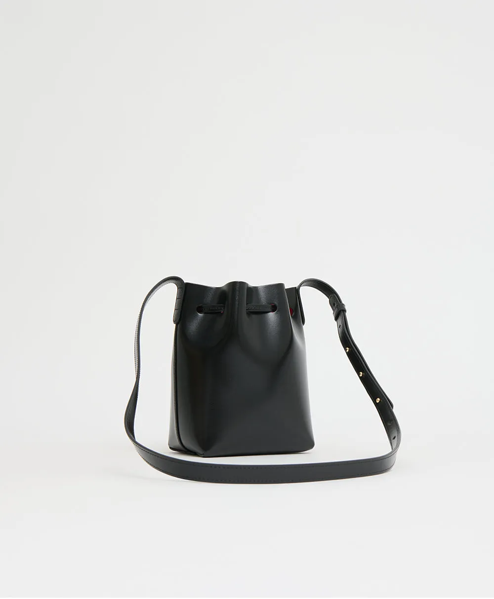 Mini Mini Bucket - Spazzolato/Black/Flamma sold by Mansur Gavriel product image thumbnail 2