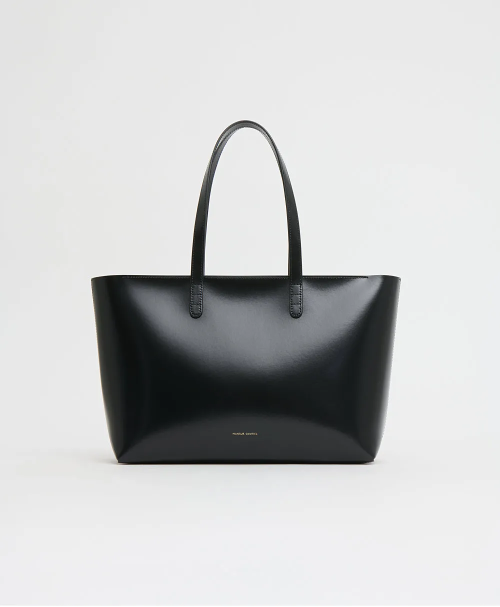 Small Zip Tote - Spazzolato/Black/Flamma sold by Mansur Gavriel
