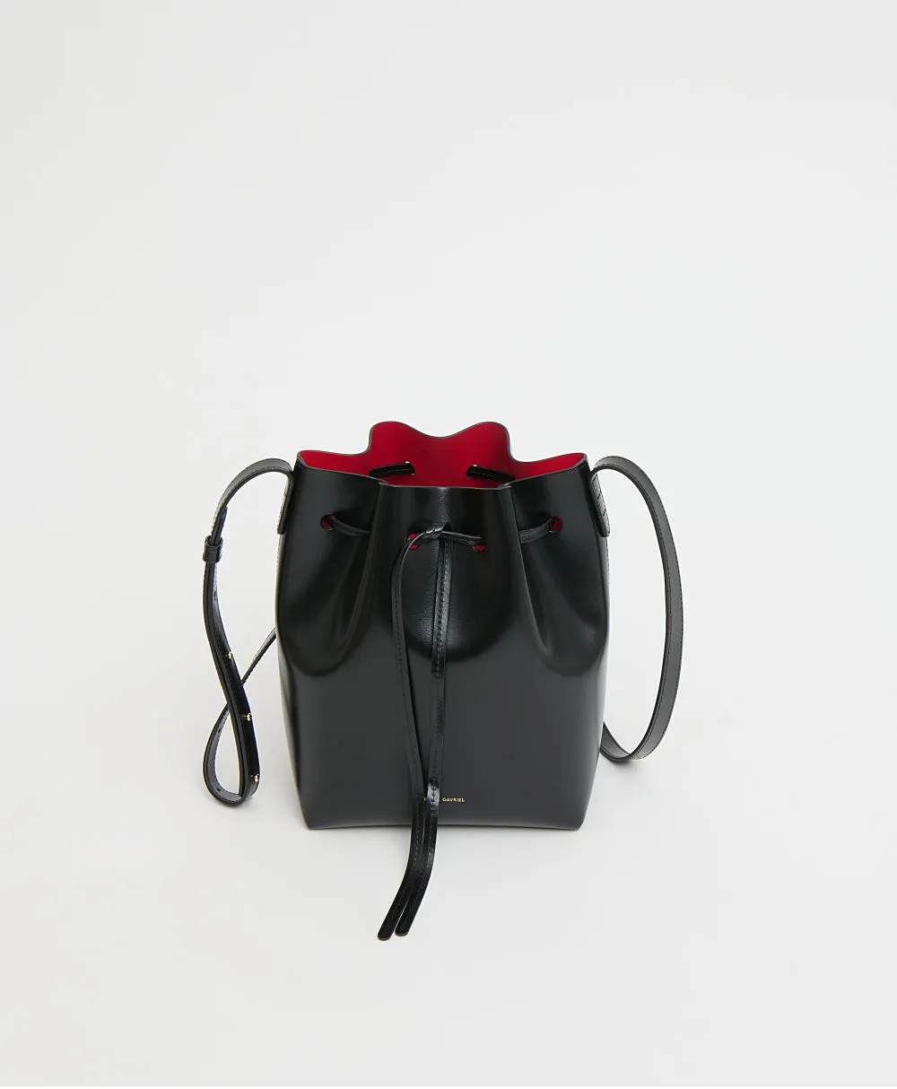 Mini Bucket - Spazzolato/Black/Flamma sold by Mansur Gavriel product image thumbnail 3