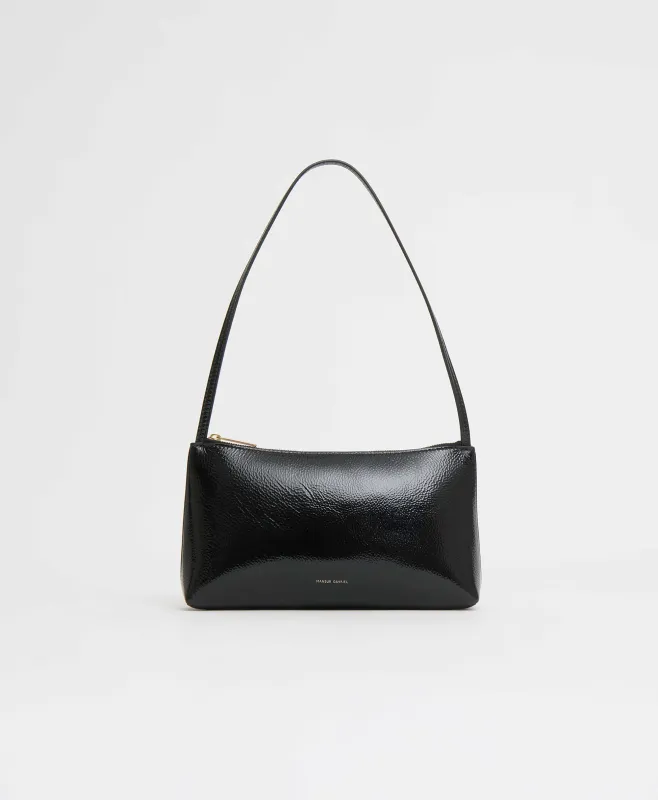 Gaia Shoulder Bag - Black Naplak sold by Mansur Gavriel