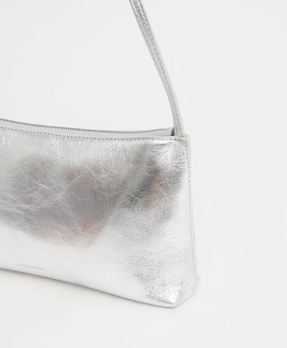 Gaia Shoulder Bag - Crinkled Silver sold by Mansur Gavriel product image thumbnail 5