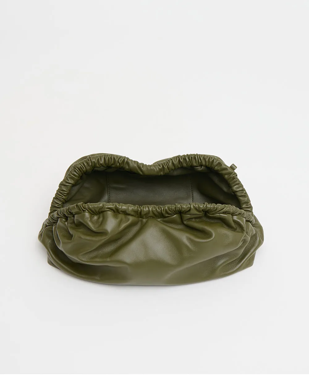 Oversized Cloud Clutch - Cardamom sold by Mansur Gavriel product image thumbnail 5
