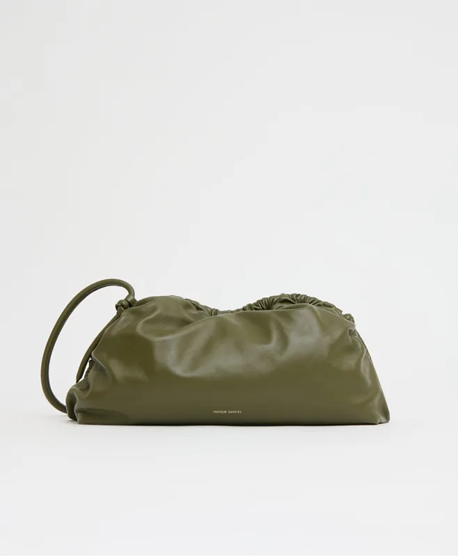 Oversized Cloud Clutch - Cardamom sold by Mansur Gavriel