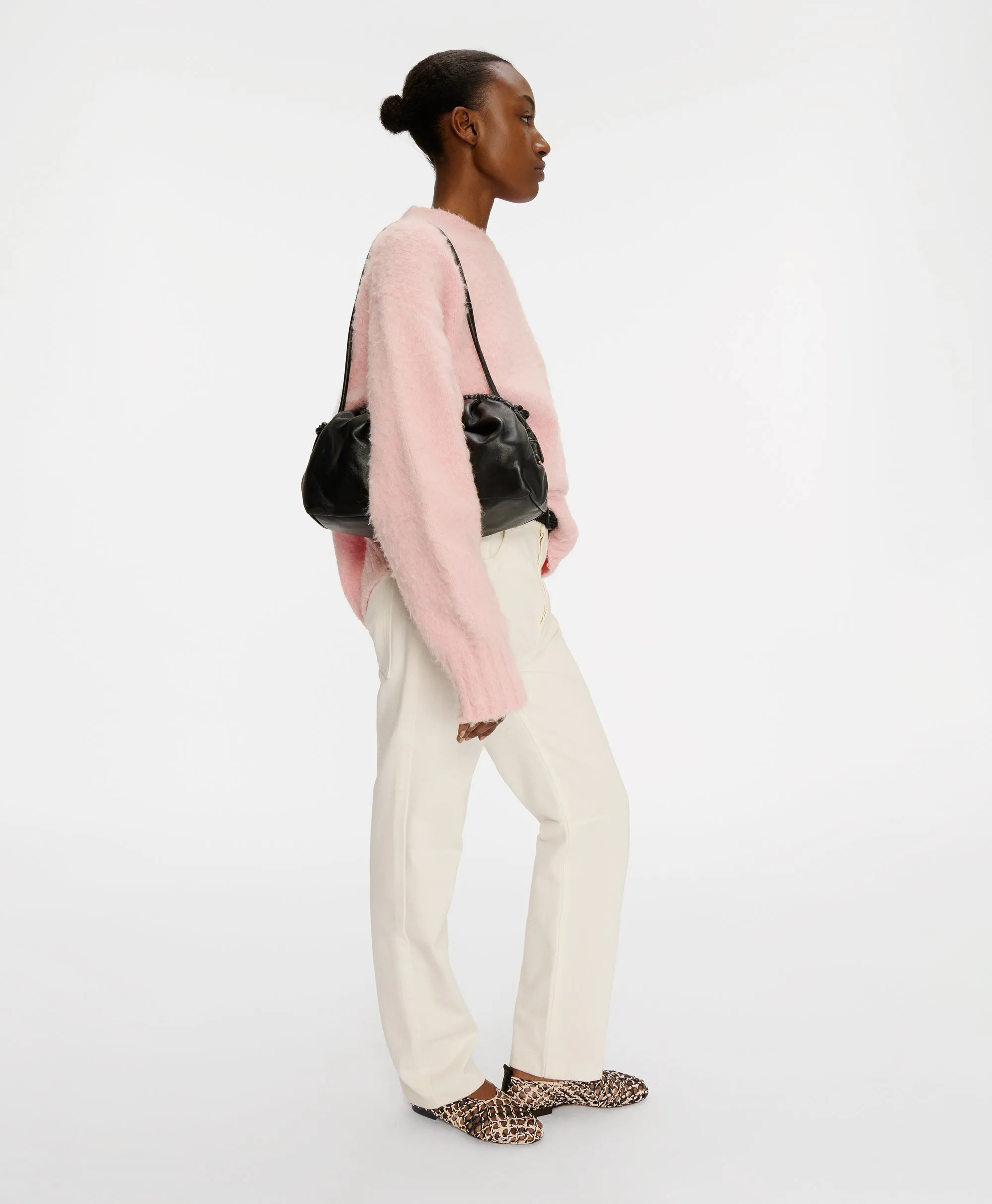 Oversized Cloud Clutch - Cardamom sold by Mansur Gavriel product image thumbnail 4