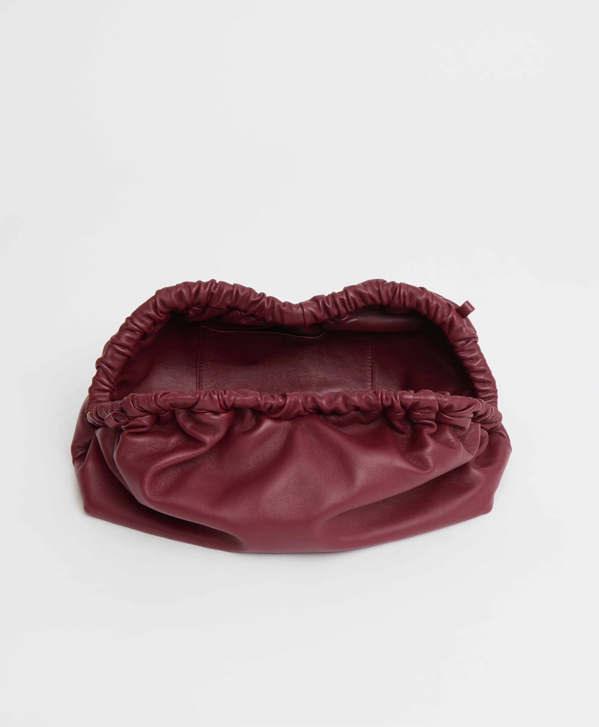 Oversized Cloud Clutch - Oxblood sold by Mansur Gavriel product image thumbnail 5