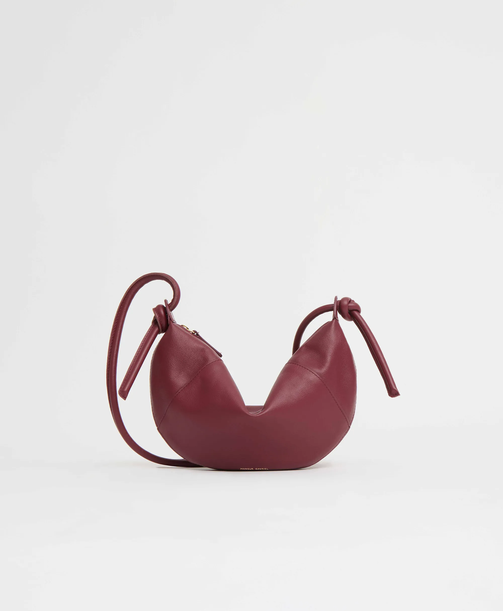 Mini Fortuna Crossbody - Oxblood sold by Mansur Gavriel