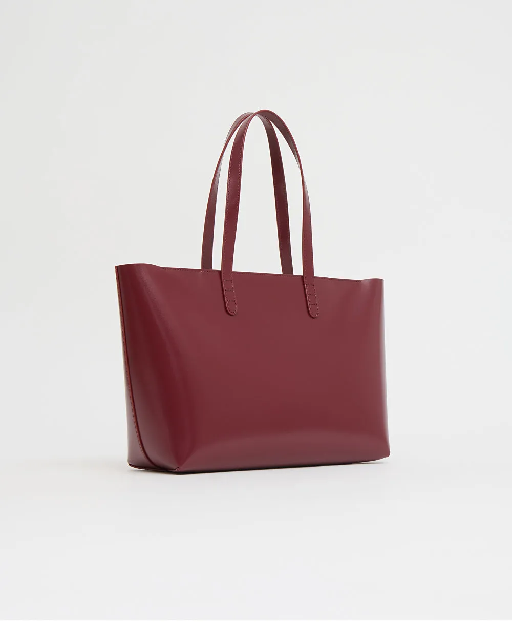 Small Zip Tote - Claret sold by Mansur Gavriel product image thumbnail 2