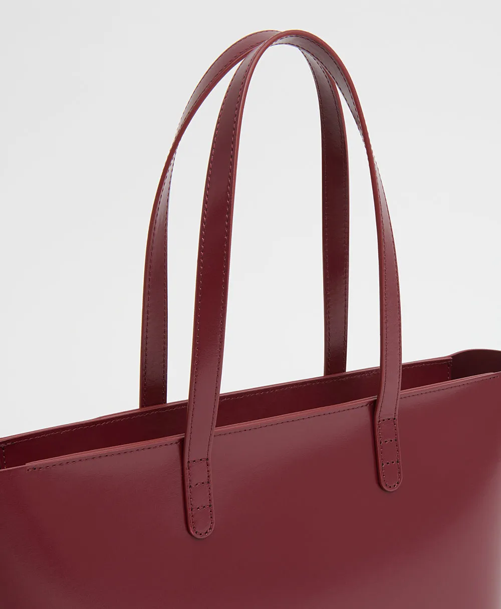 Small Zip Tote - Claret sold by Mansur Gavriel product image thumbnail 4