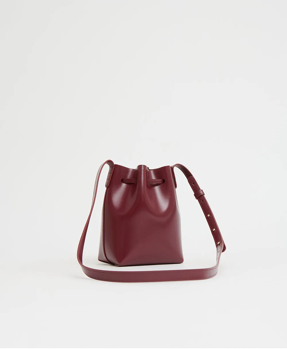 Mini Mini Bucket - Claret sold by Mansur Gavriel product image thumbnail 2