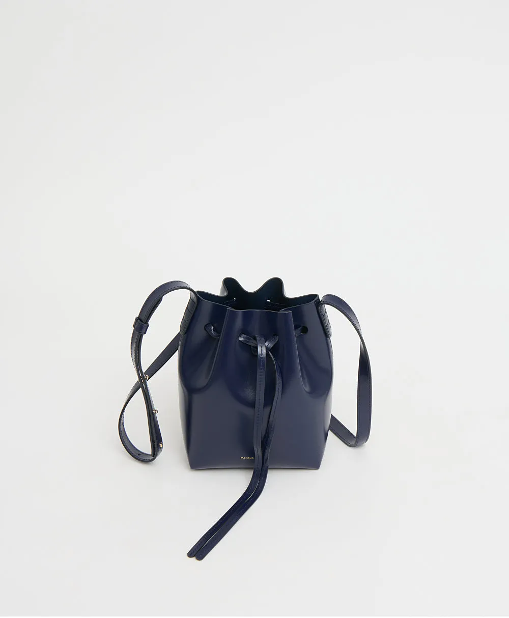 Mini Mini Bucket - Blue sold by Mansur Gavriel product image thumbnail 3