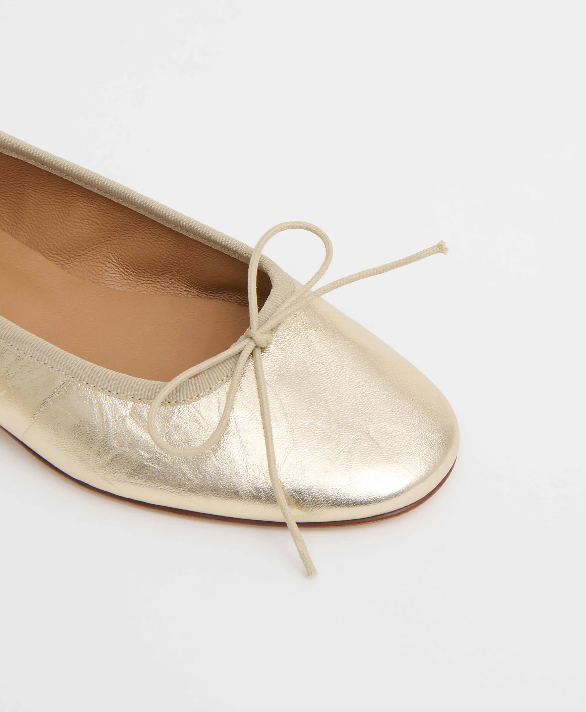 Dance Ballerina - Crinkled Gold sold by Mansur Gavriel product image thumbnail 4