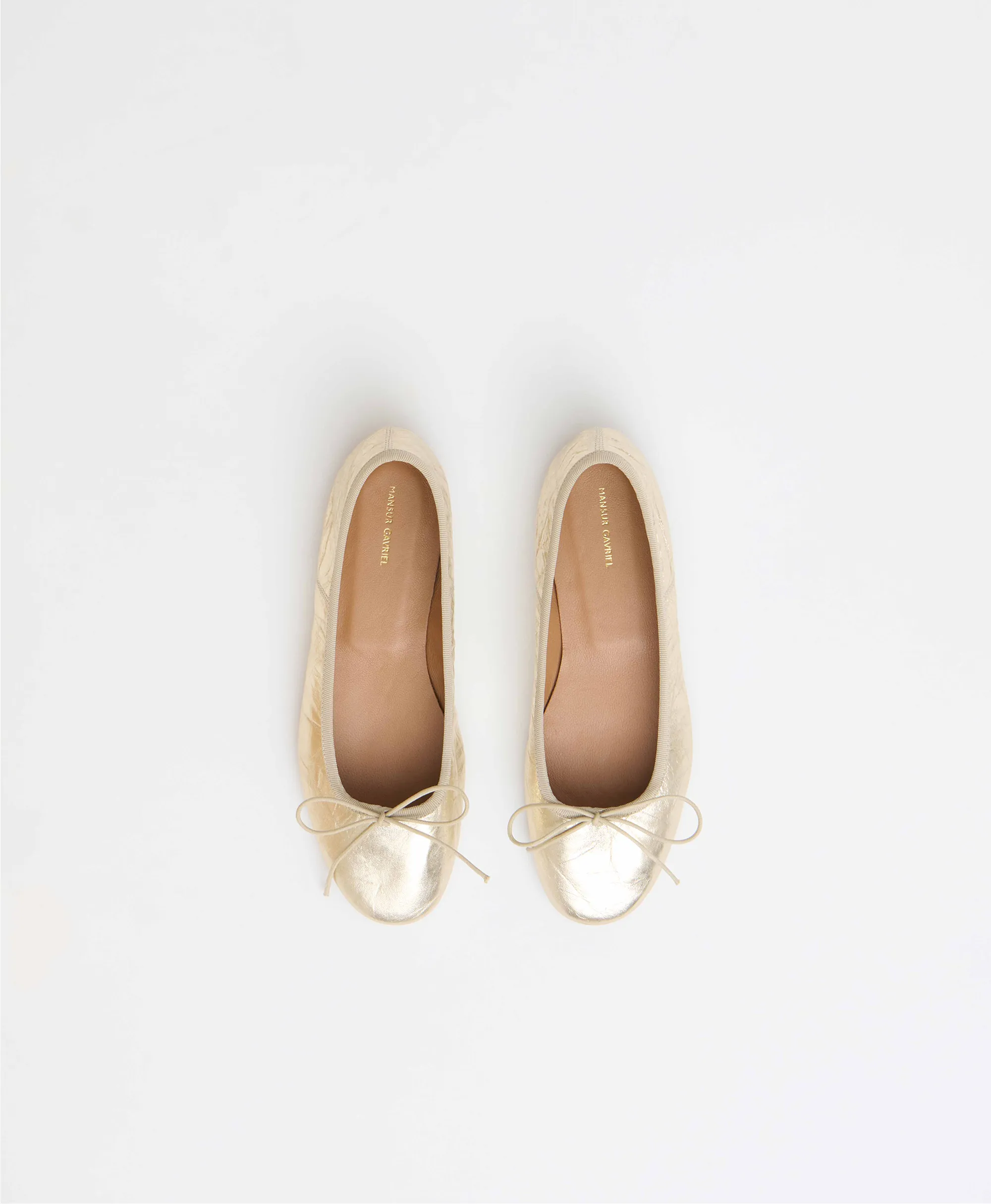 Dance Ballerina - Crinkled Gold sold by Mansur Gavriel product image thumbnail 2