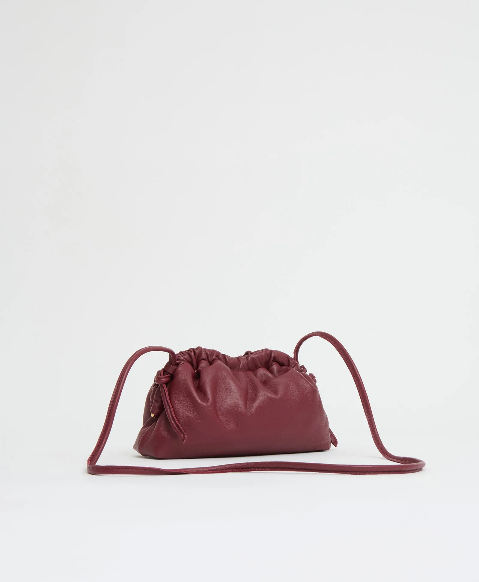 Mini Cloud Clutch - Oxblood sold by Mansur Gavriel product image thumbnail 2