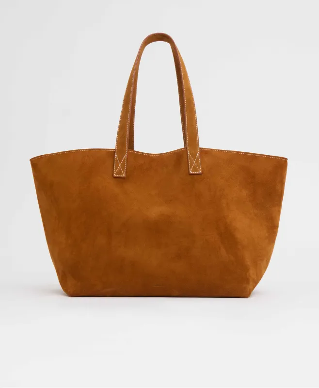 Carryall Tote - Saddle Suede sold by Mansur Gavriel