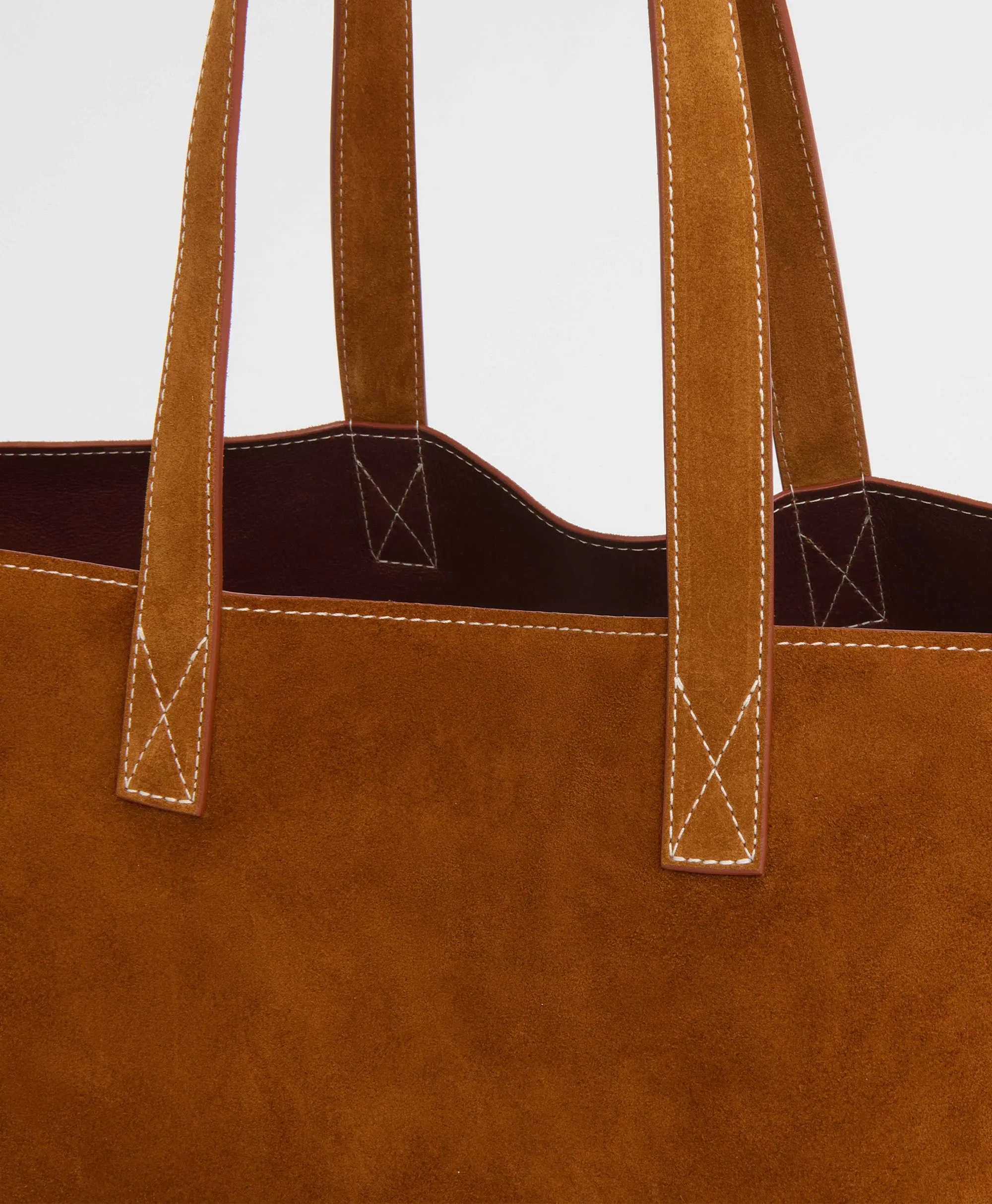 Carryall Tote - Saddle Suede sold by Mansur Gavriel product image thumbnail 5