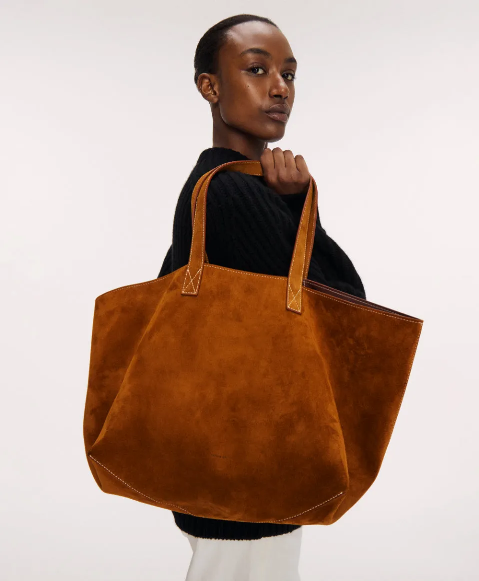Carryall Tote - Saddle Suede sold by Mansur Gavriel product image thumbnail 2