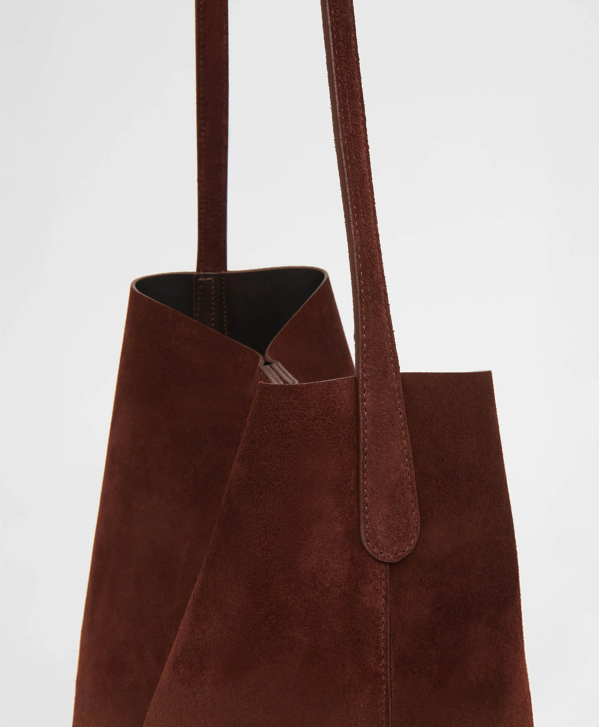 Everyday Cabas - Chocolate Suede sold by Mansur Gavriel product image thumbnail 3