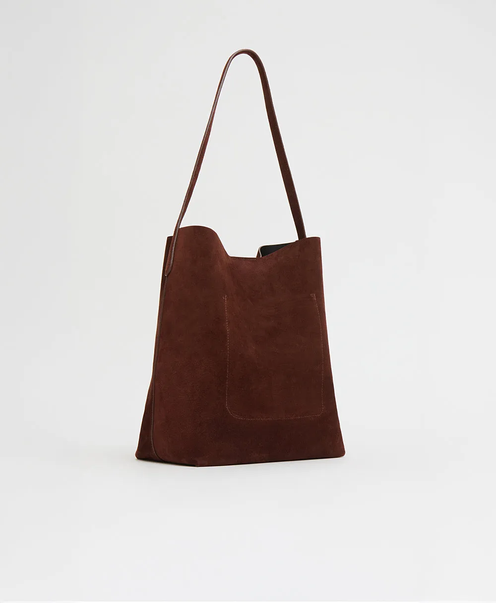 Everyday Cabas - Chocolate Suede sold by Mansur Gavriel product image thumbnail 2