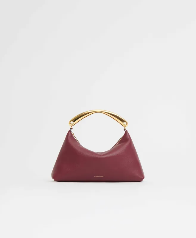Metal Handle Rhea - Oxblood sold by Mansur Gavriel