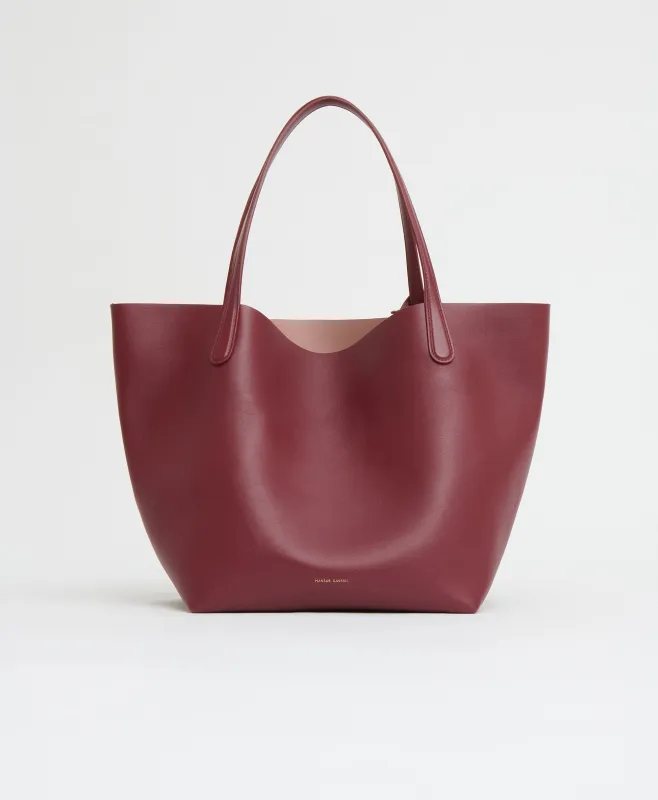 Everyday Soft Tote - Oxblood/Rosewood sold by Mansur Gavriel
