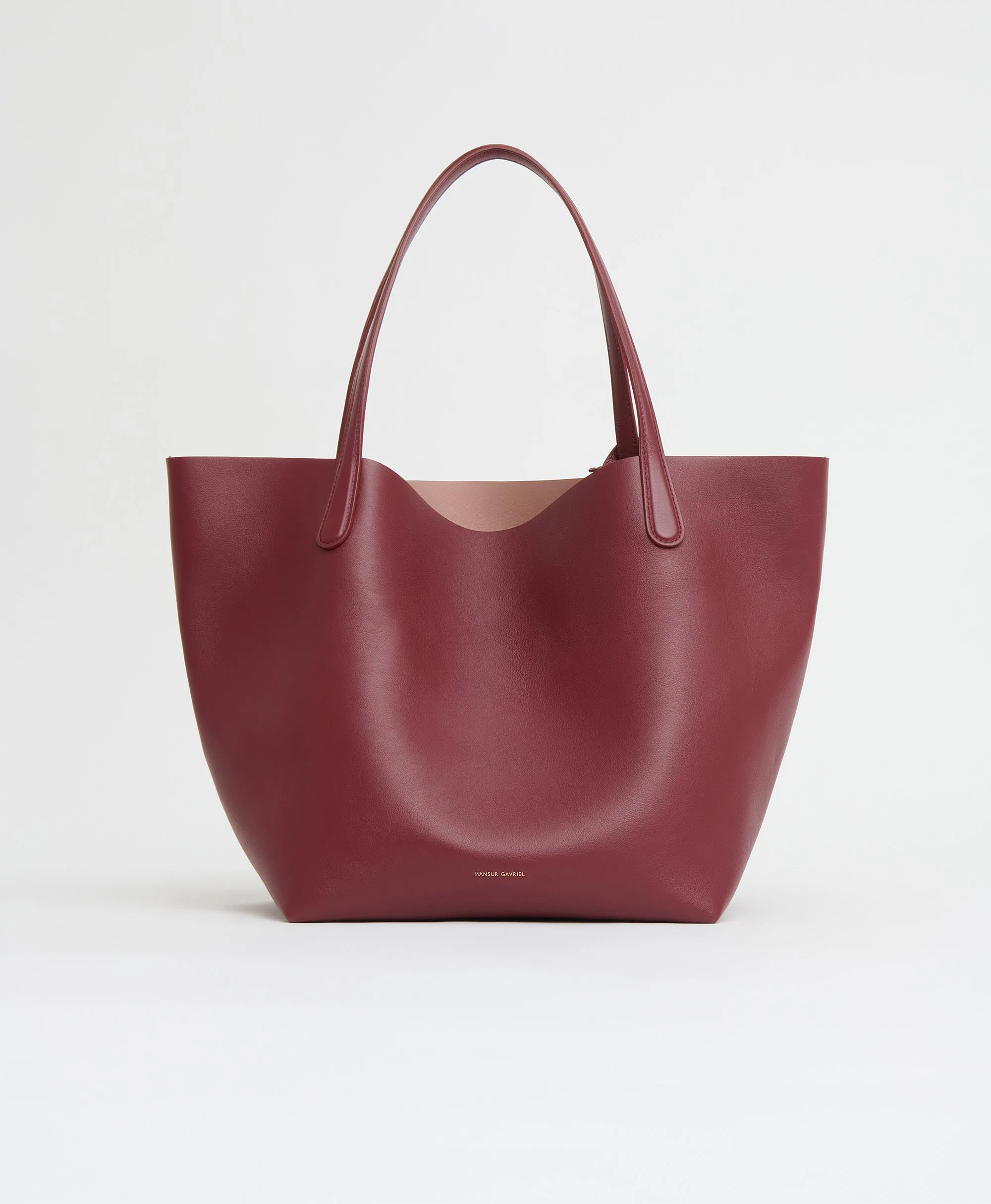 Everyday Soft Tote - Oxblood/Rosewood sold by Mansur Gavriel