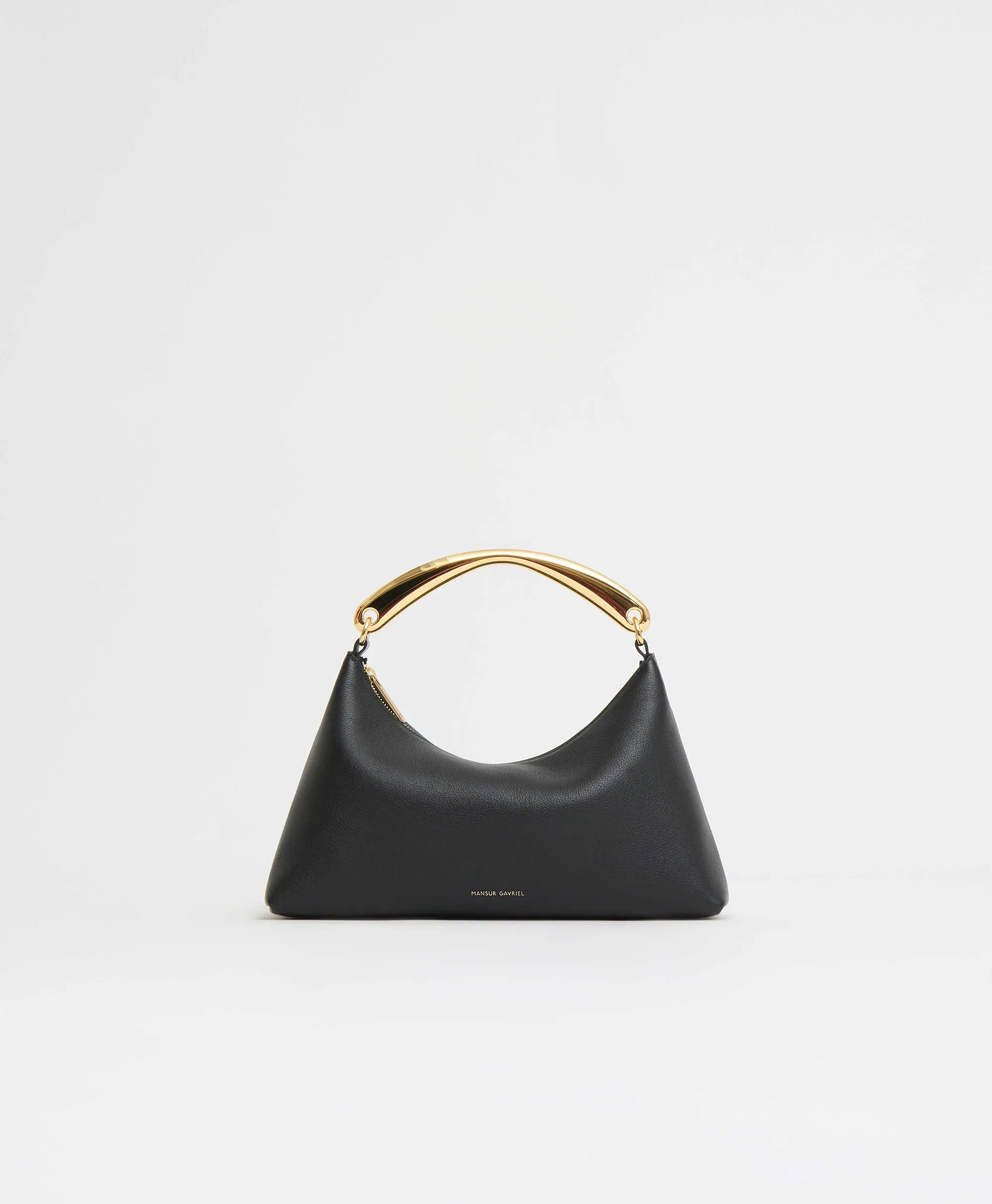 Metal Handle Rhea - Black sold by Mansur Gavriel