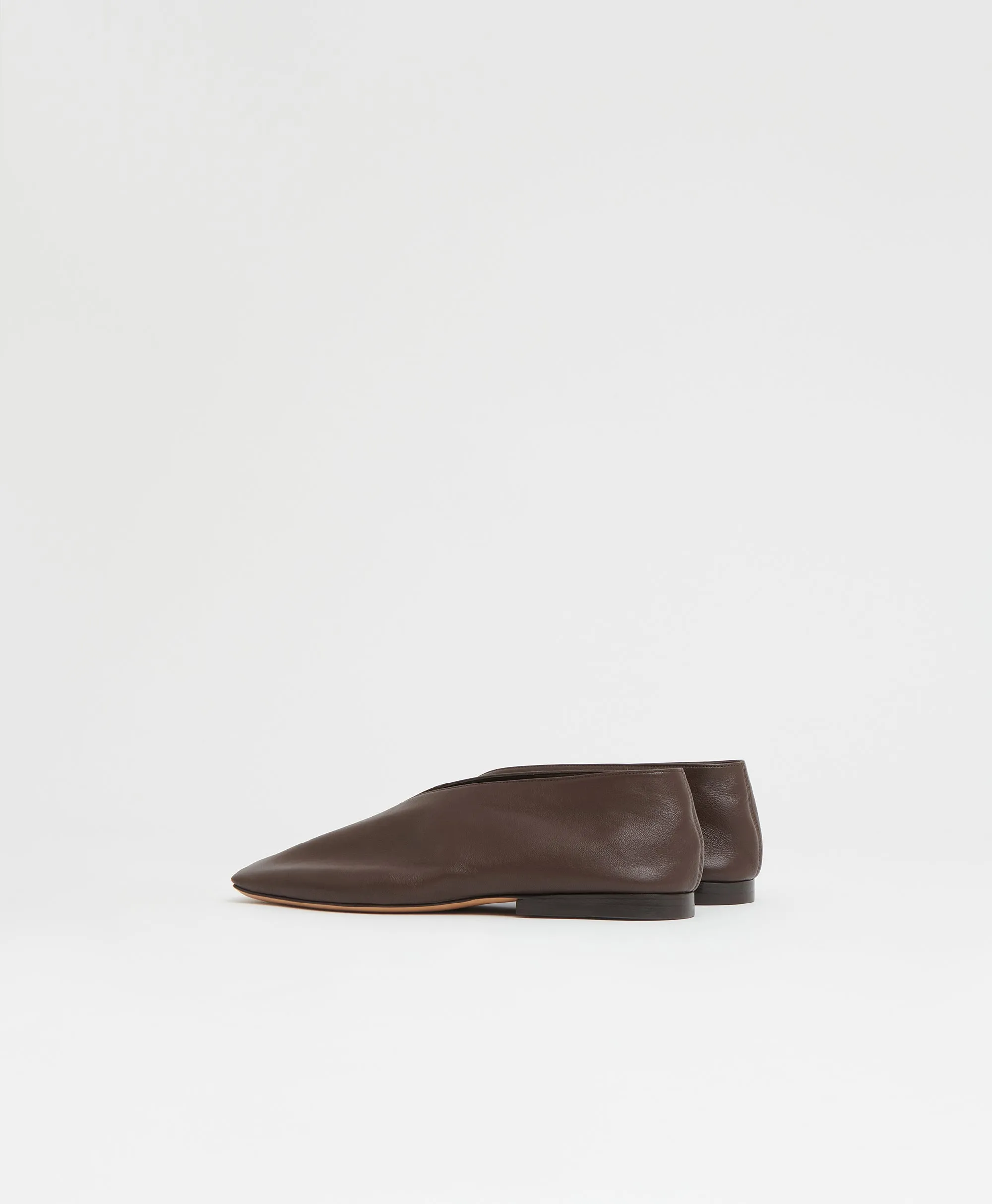 Square Soft V - Chocolate sold by Mansur Gavriel product image thumbnail 5