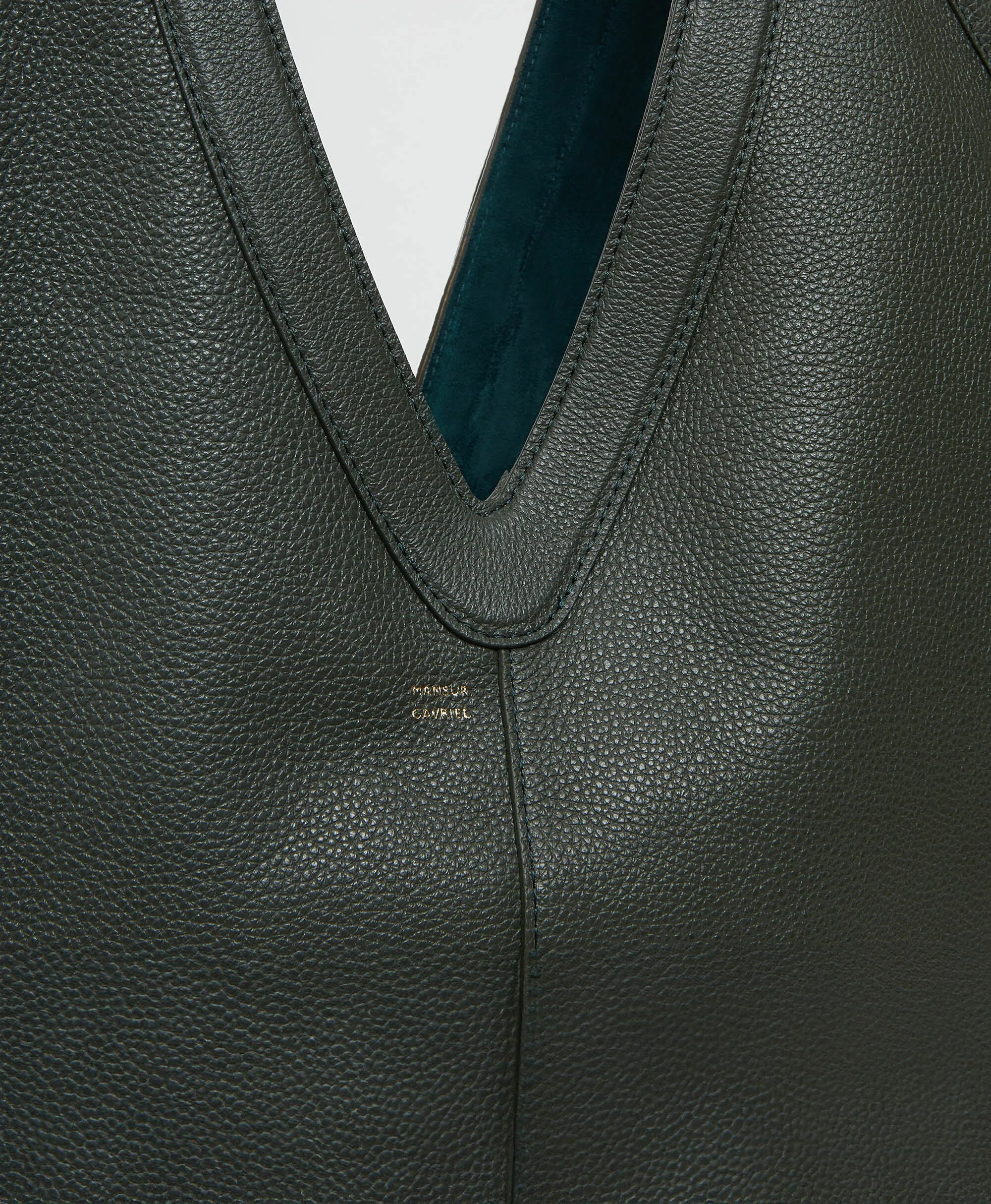 Soft M Hobo - Seaweed sold by Mansur Gavriel product image thumbnail 2