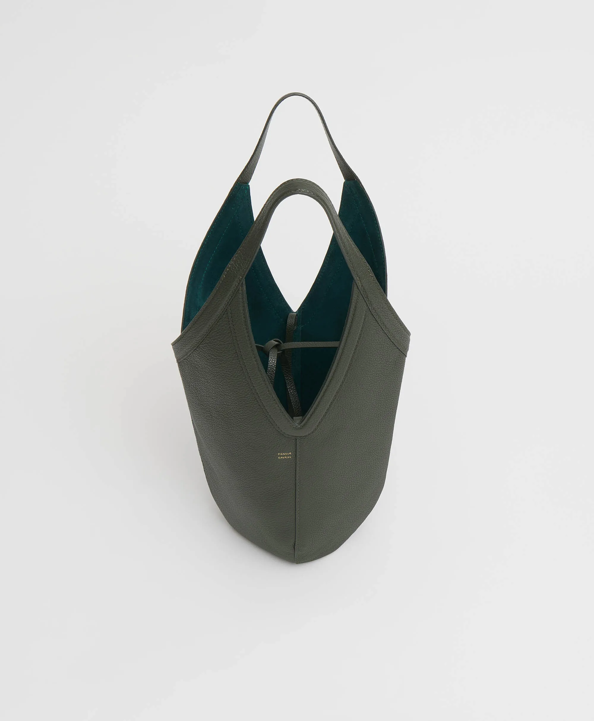 Soft M Hobo - Seaweed sold by Mansur Gavriel product image thumbnail 5