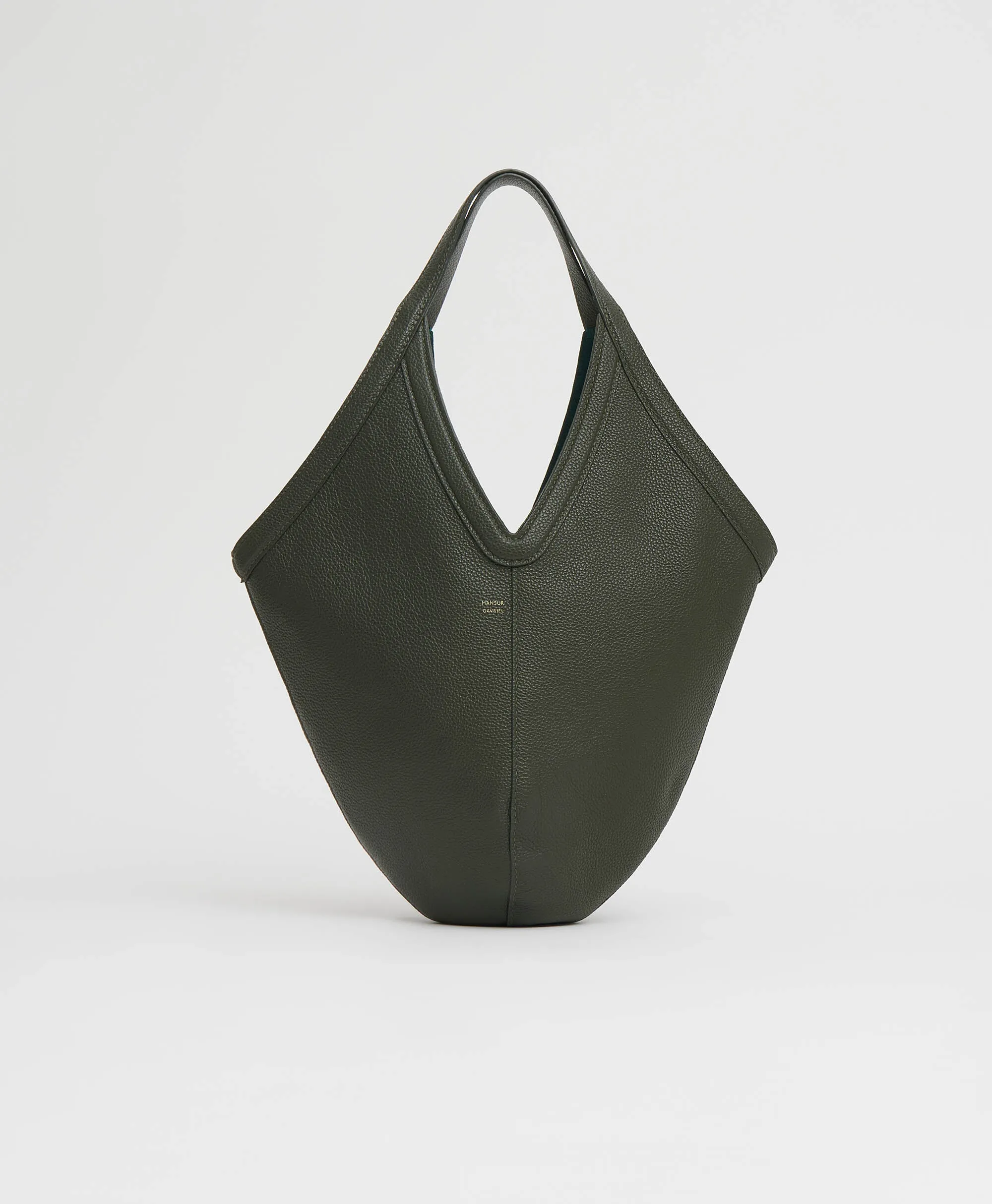 Soft M Hobo - Seaweed sold by Mansur Gavriel