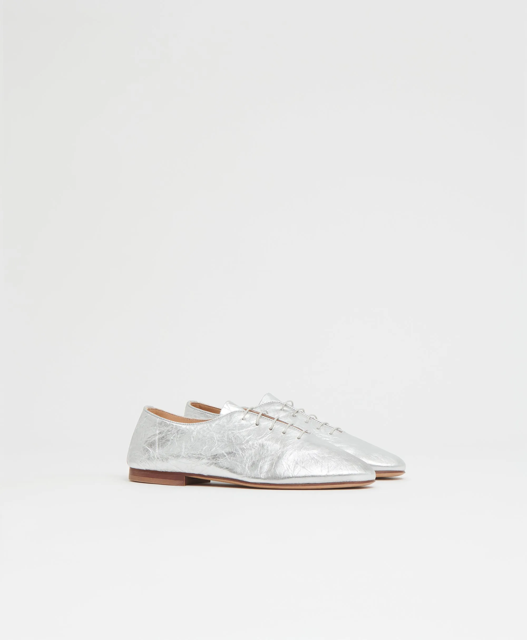 Oxford Dance - Crinkled Silver sold by Mansur Gavriel product image thumbnail 3