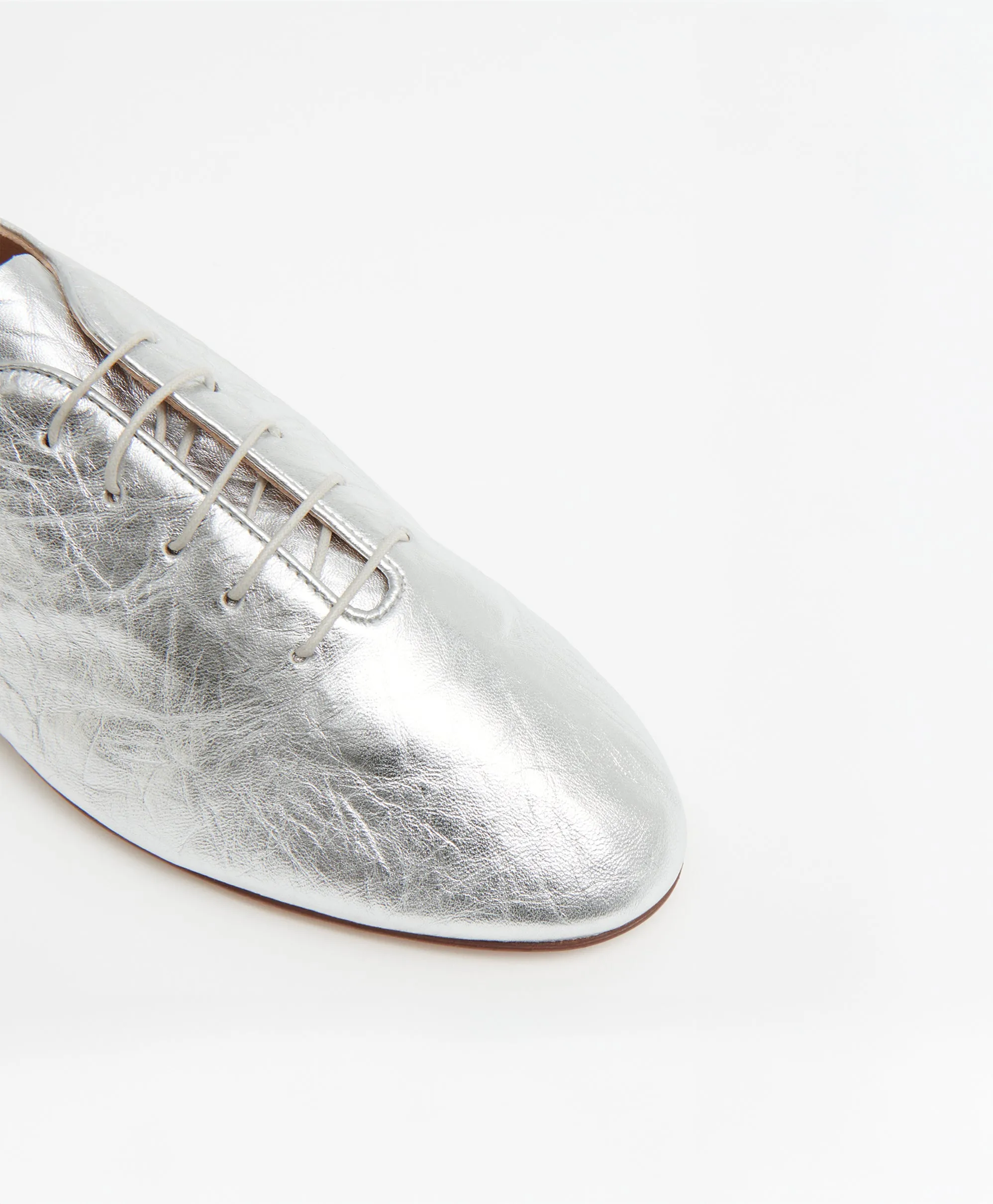Oxford Dance - Crinkled Silver sold by Mansur Gavriel product image thumbnail 4
