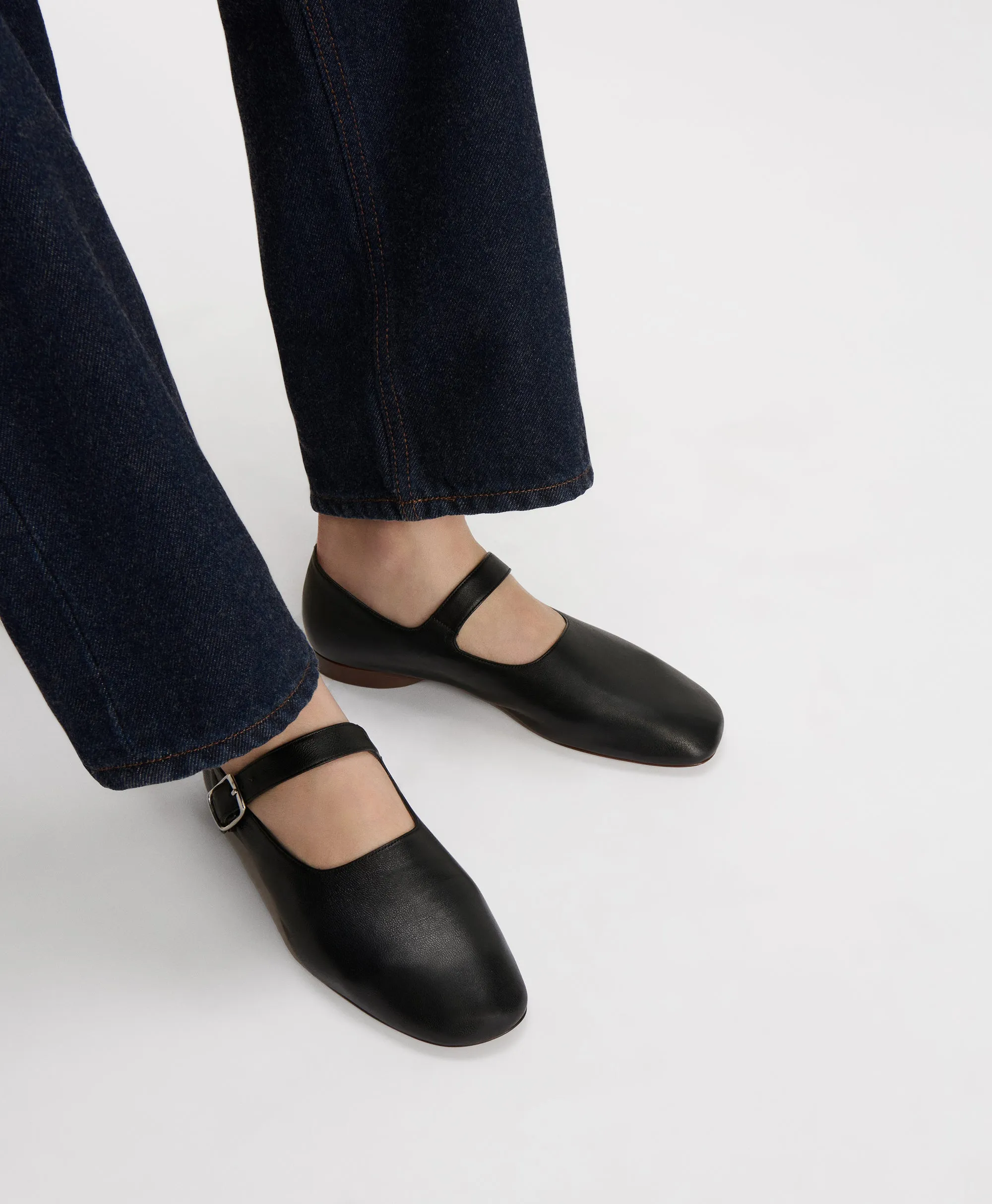 Glove Mary Jane - Espresso Suede sold by Mansur Gavriel product image thumbnail 3