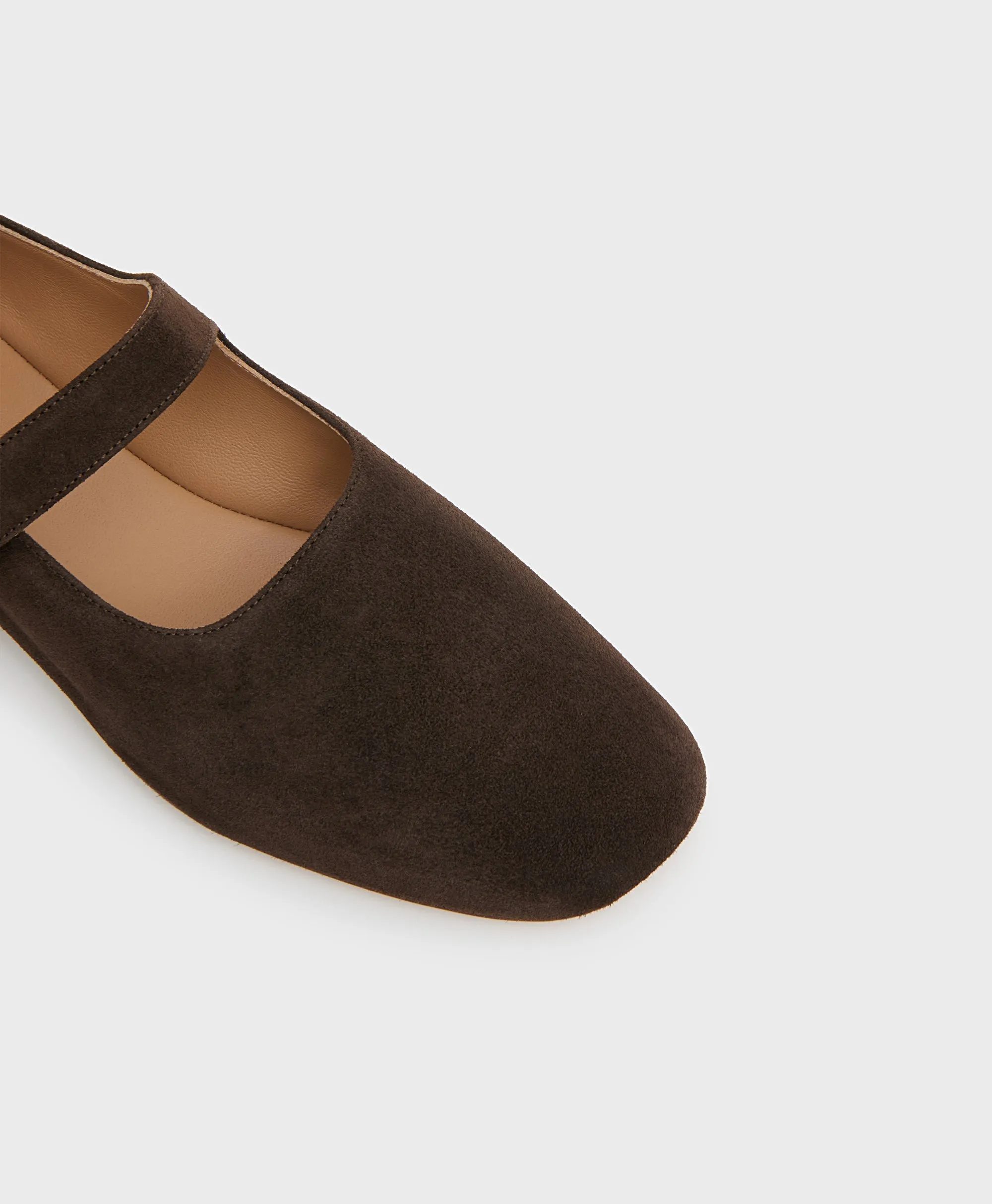 Glove Mary Jane - Espresso Suede sold by Mansur Gavriel product image thumbnail 2