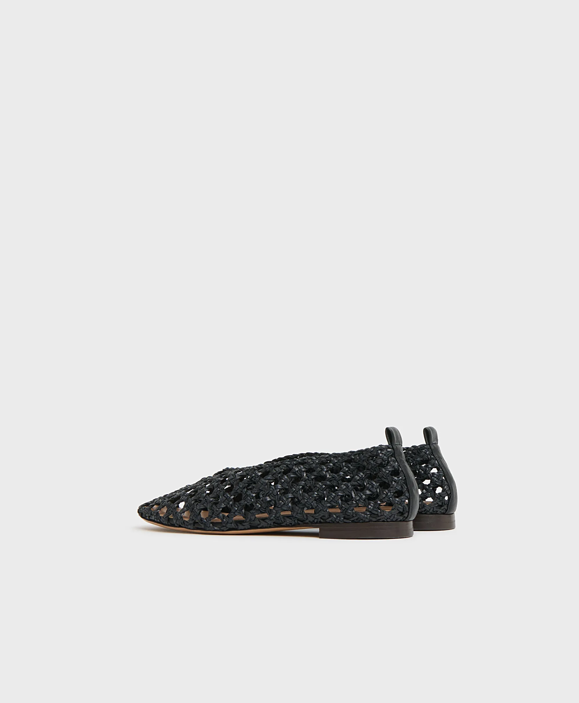 Woven Ballerina - Black sold by Mansur Gavriel product image thumbnail 3