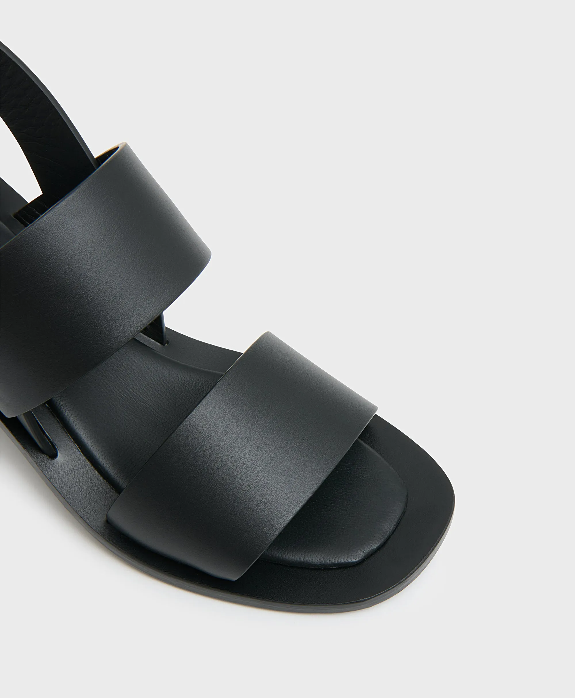 Double Strap Heeled Sandal - Black sold by Mansur Gavriel product image thumbnail 4