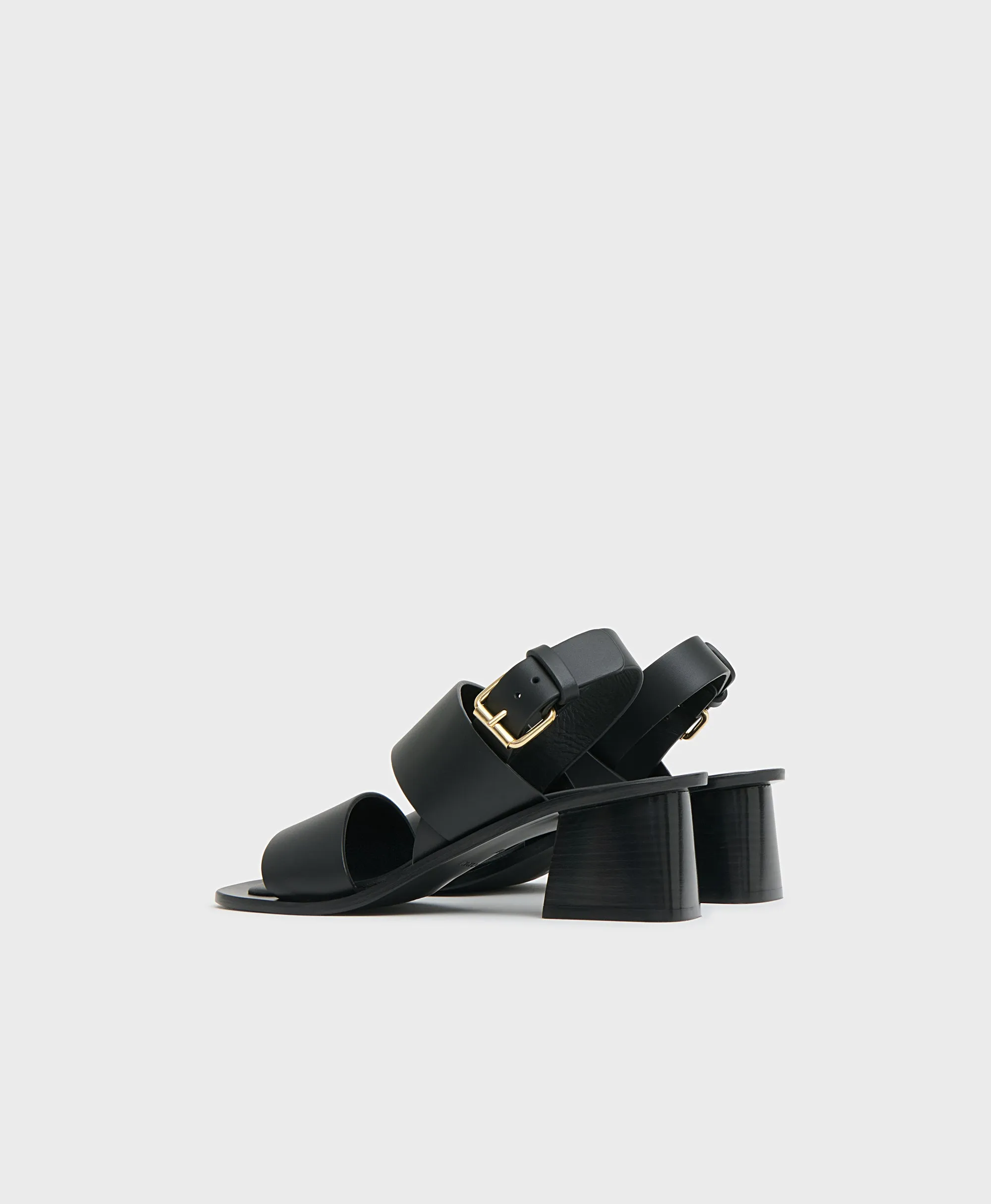 Double Strap Heeled Sandal - Black sold by Mansur Gavriel product image thumbnail 5