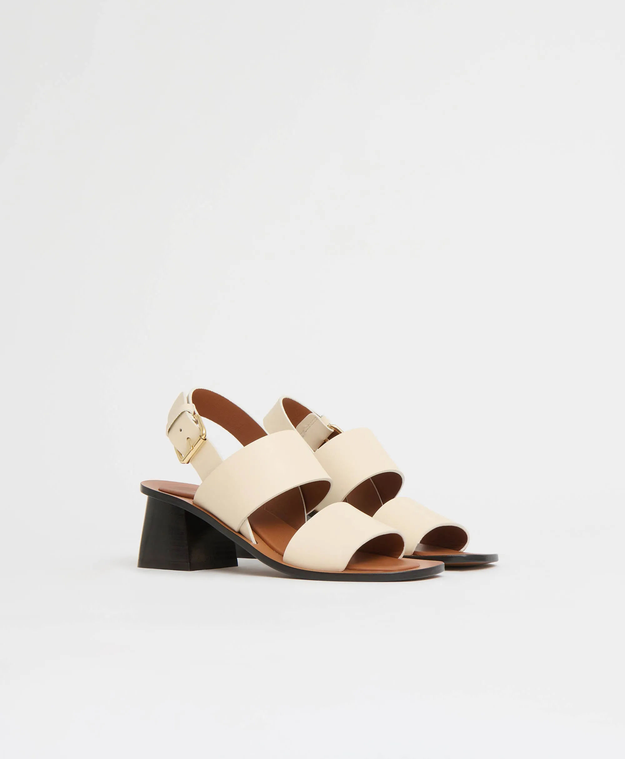Double Strap Heeled Sandal - Jasmine sold by Mansur Gavriel product image thumbnail 3
