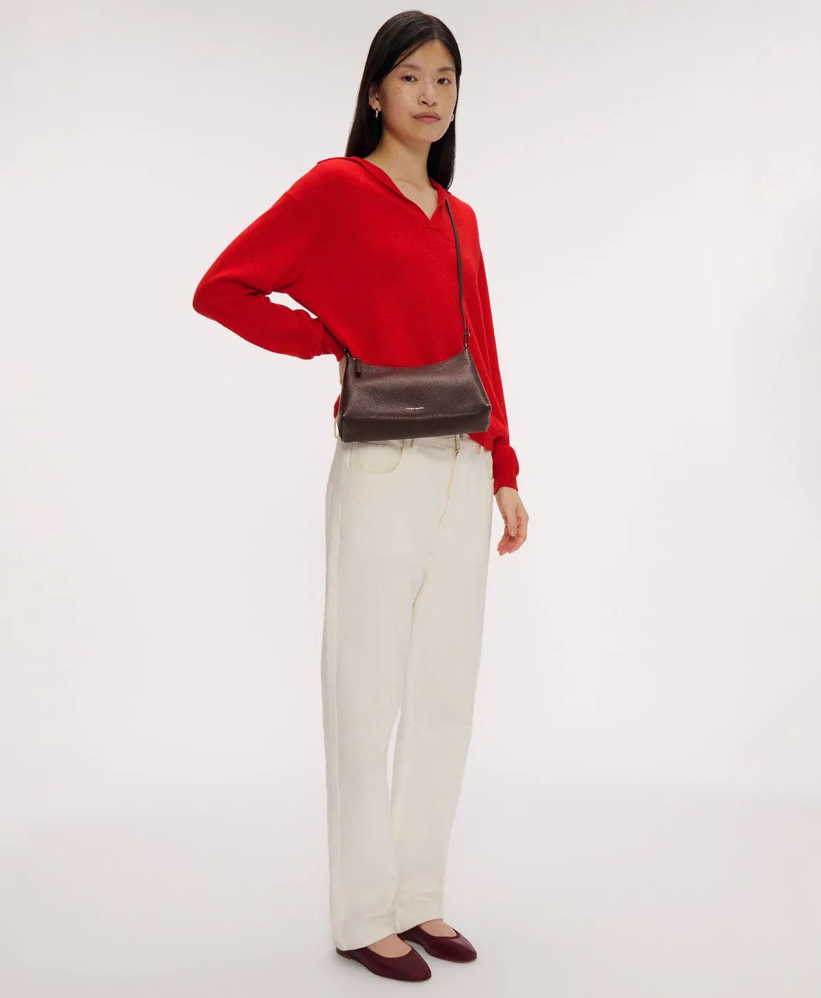 Rhea Bag - Chocolate sold by Mansur Gavriel product image thumbnail 2