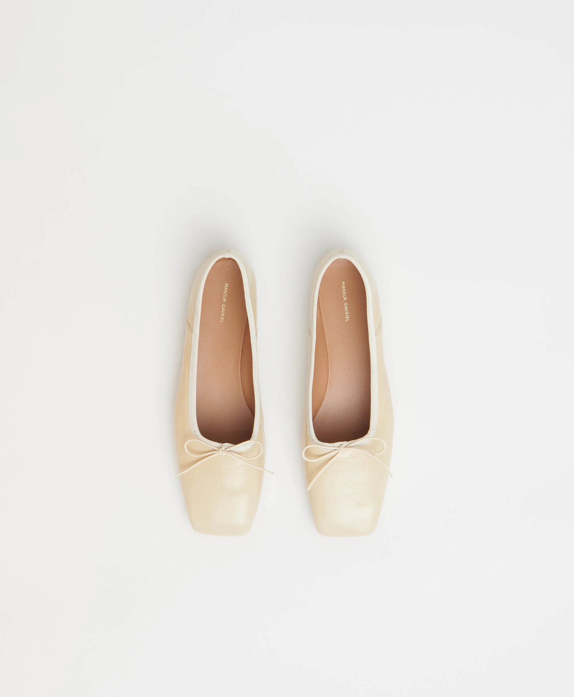 Square Toe Ballerina - Jasmine Naplak sold by Mansur Gavriel product image thumbnail 3