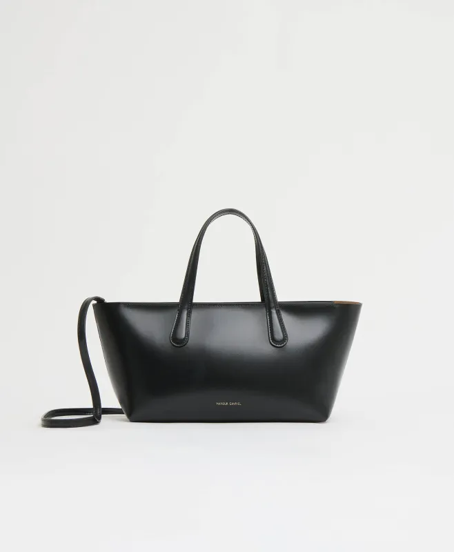 Mini Everyday - Black/Caramel sold by Mansur Gavriel