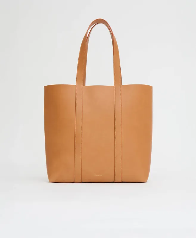 Medium North/South Tote - Cammello sold by Mansur Gavriel